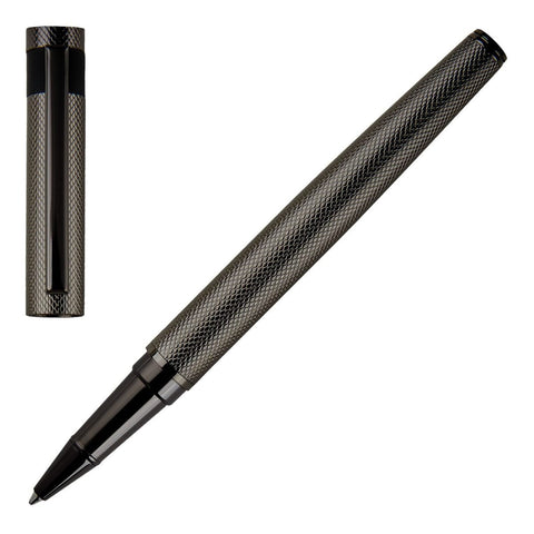 Stylo roller Hugo Boss Loop Diamond Gun — vue principale