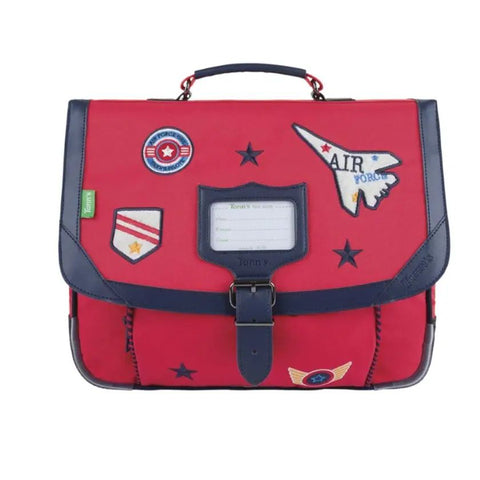 TANN'S - Cartable - Antoine - Rouge - 35 cm - sportium store