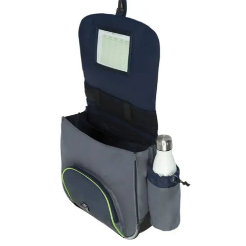 TANN'S - Cartable - Tiago - Gris- 38cm - poche gourde sportium