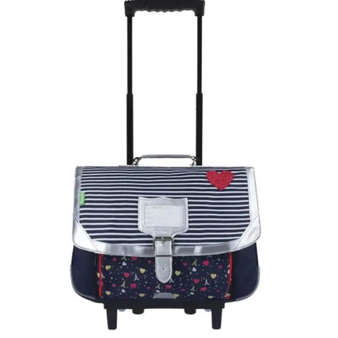 TANN'S - Cartable trolley Émilie - bleu - 38cm sportium