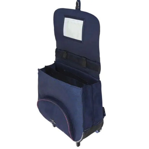 TANN'S - Cartable trolley Lancelot - bleu - 38cm - sportium store