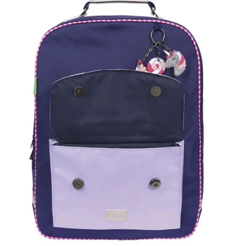 TANN'S - Sac à dos Lisa bicolore L - Poche aimantée - sportium store