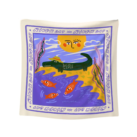 Foulard moyen RIVER DAY