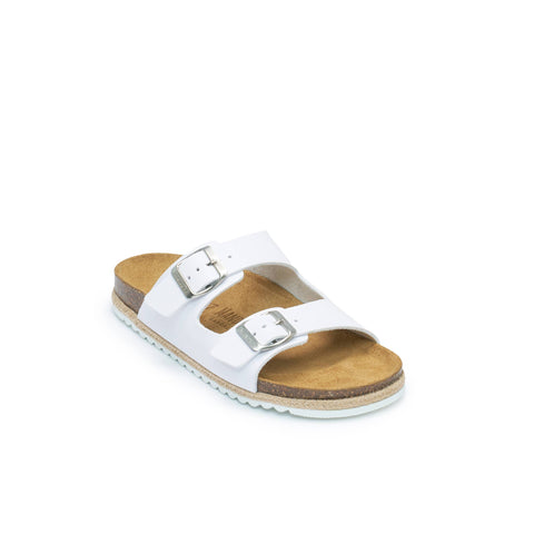 Ciabatta deux bandes blanc - Art.MD6145