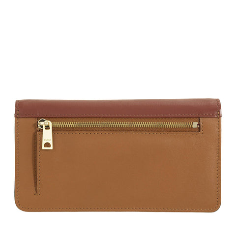 Portefeuille en cuir pour femme Dudu, porte-cartes avec bouton-pression